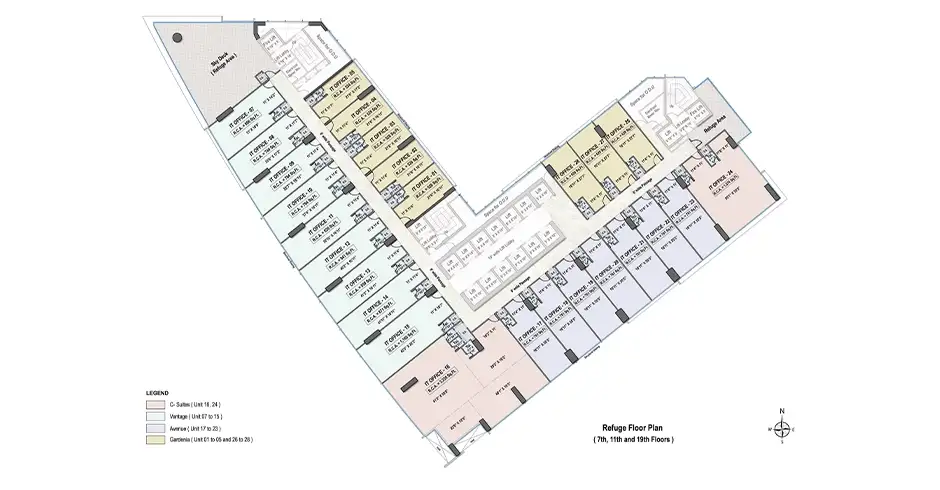 Raheja Sanpada Layout Plans