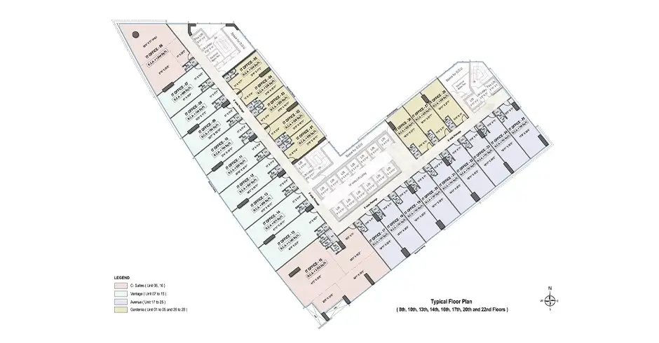 Raheja Sanpada Layout Plans