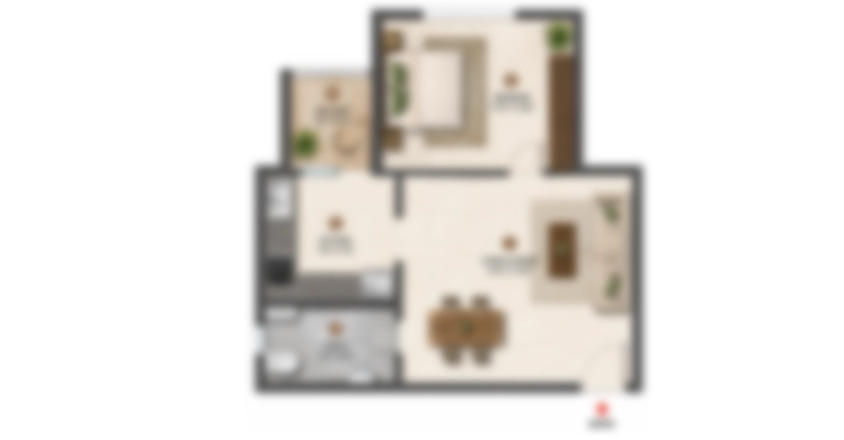 Raheja Govandi 3 BHK Floor Plans